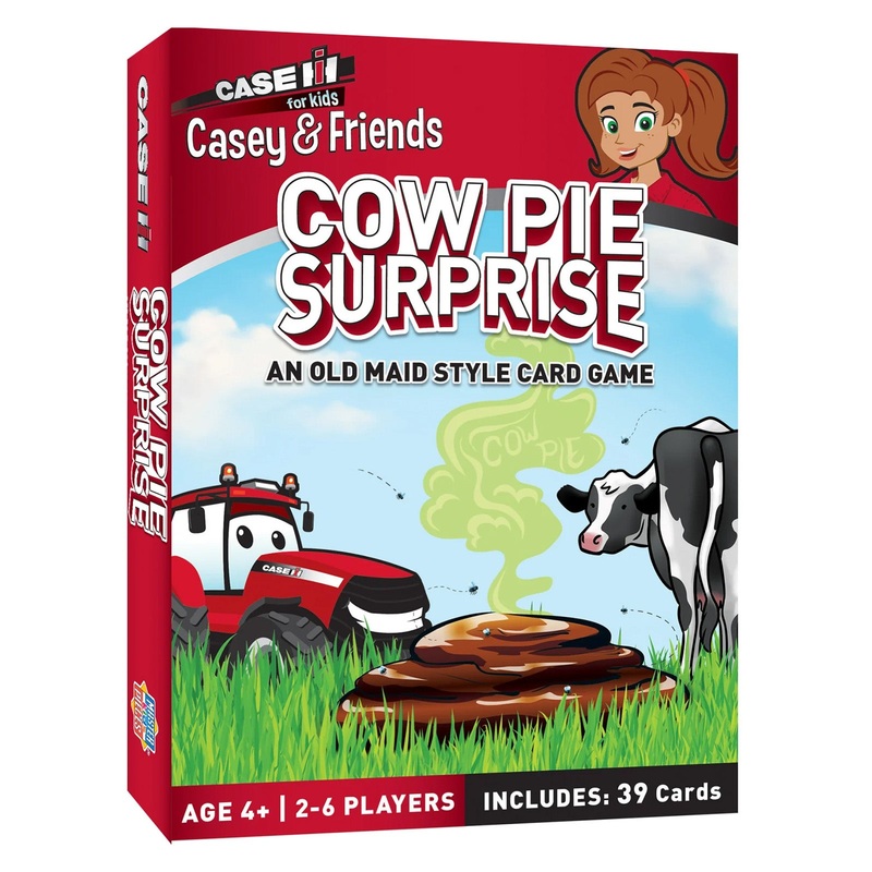 (B&D) - Casey & Friends Case IH Cow Pie Surprise Card Game - Damaged Box
