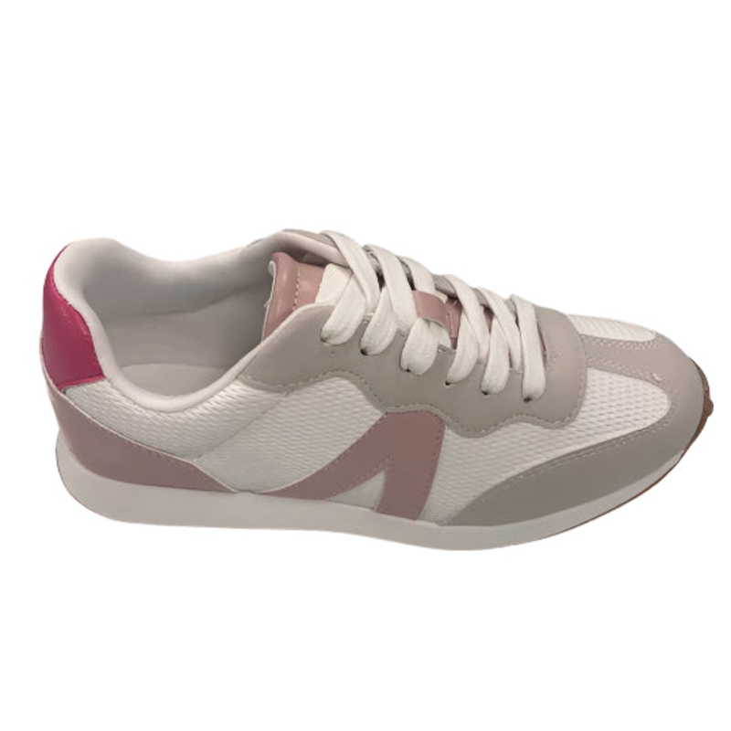 Mia Sneaker - Dannah - White/Pink