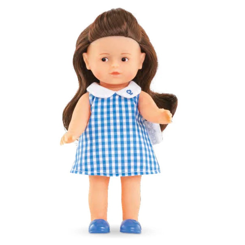 Mini Corolline Romy Doll - Blue Gingham