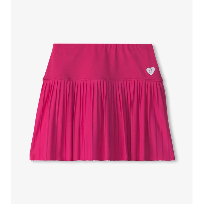 Pink Yarrow Pleated Sporty Skort