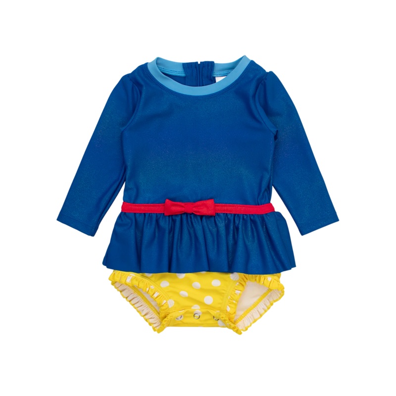 Apple Princess Long Sleeve Skirted One Piece