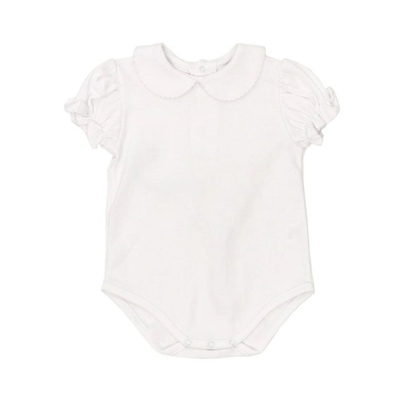 Bailey Boys Peter Pan S/S Girls Knit Onesie