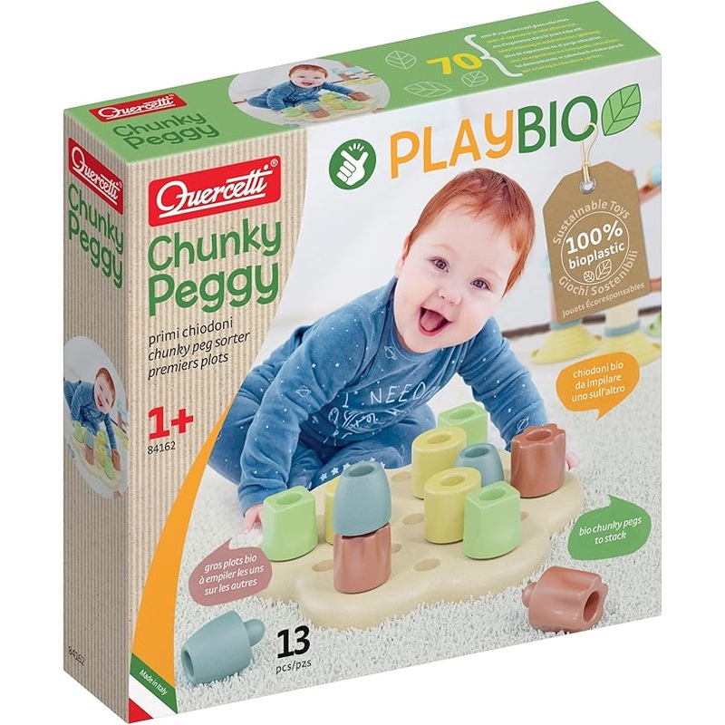 Chunky Peggy 13pc Stacking Toy