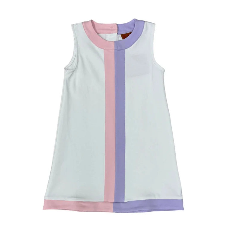 Collins Pink & Purple A-Line Knit Dress