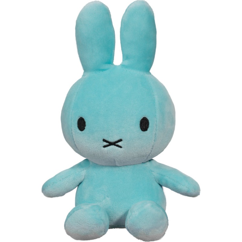 Douglas 7.5" Classic Miffy Bunny Rabbit - Aqua