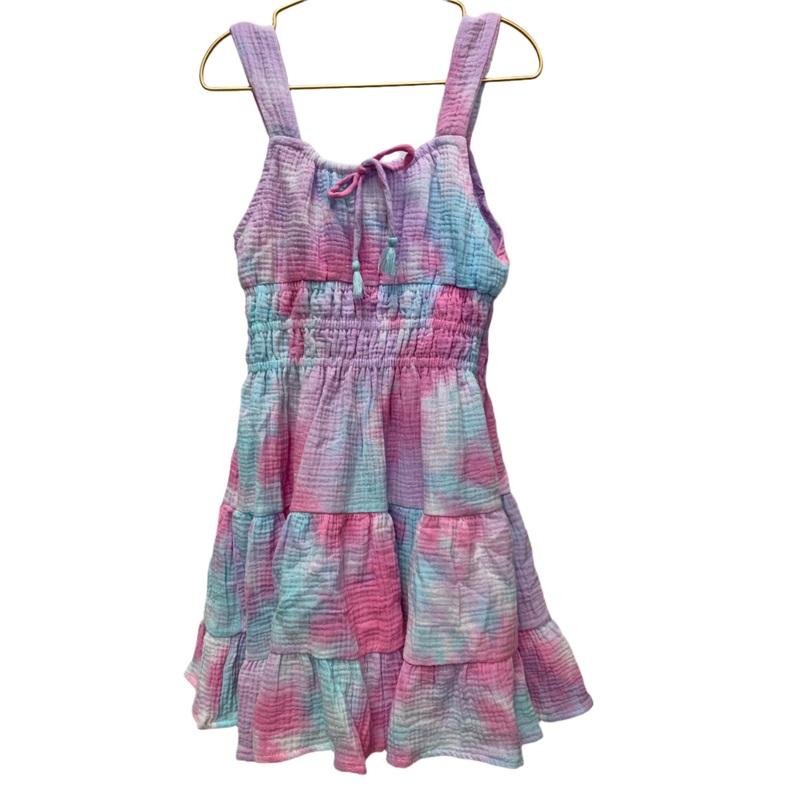 Flowers by Zoe Gauzy Pastel Tie Dyed Dress