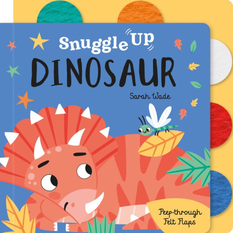 Snuggle Up Dinosaur Peep Through Felt Flaps