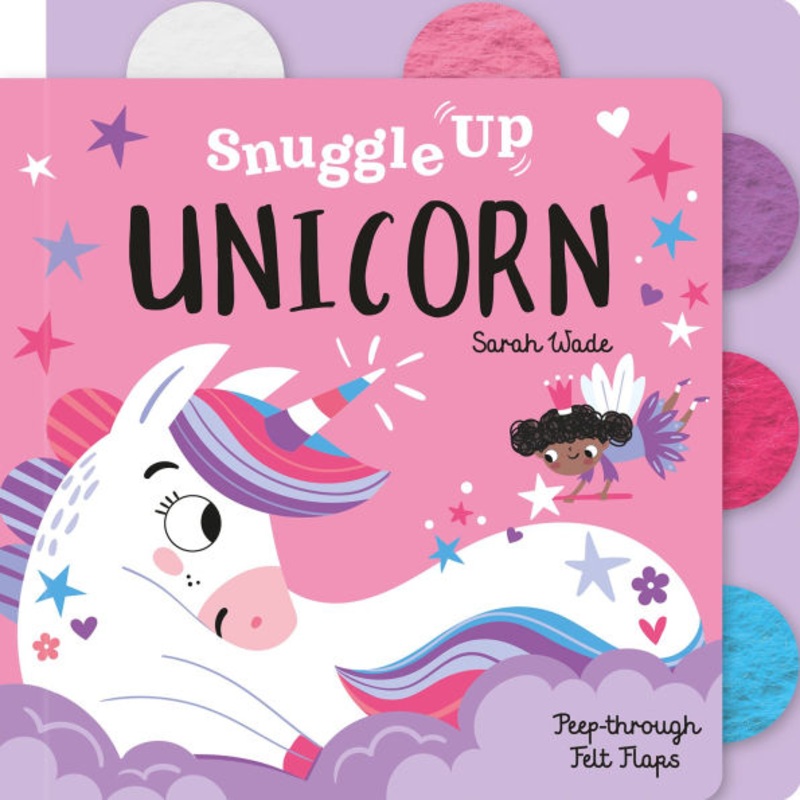 Snuggle Up Unicorn Peep Through Felt Flaps