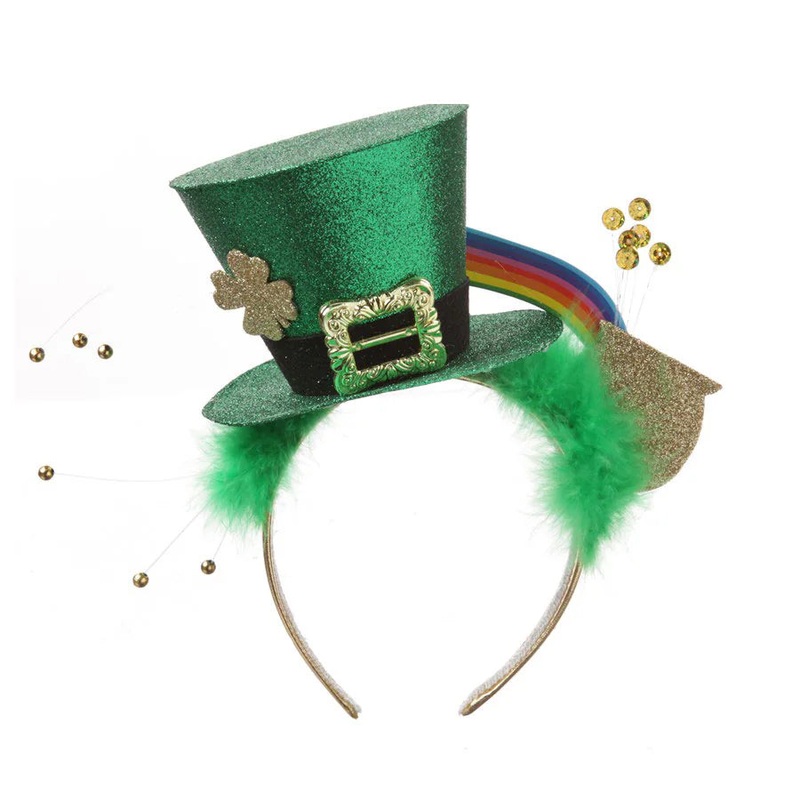 St Patty's Day Fascinator Headband