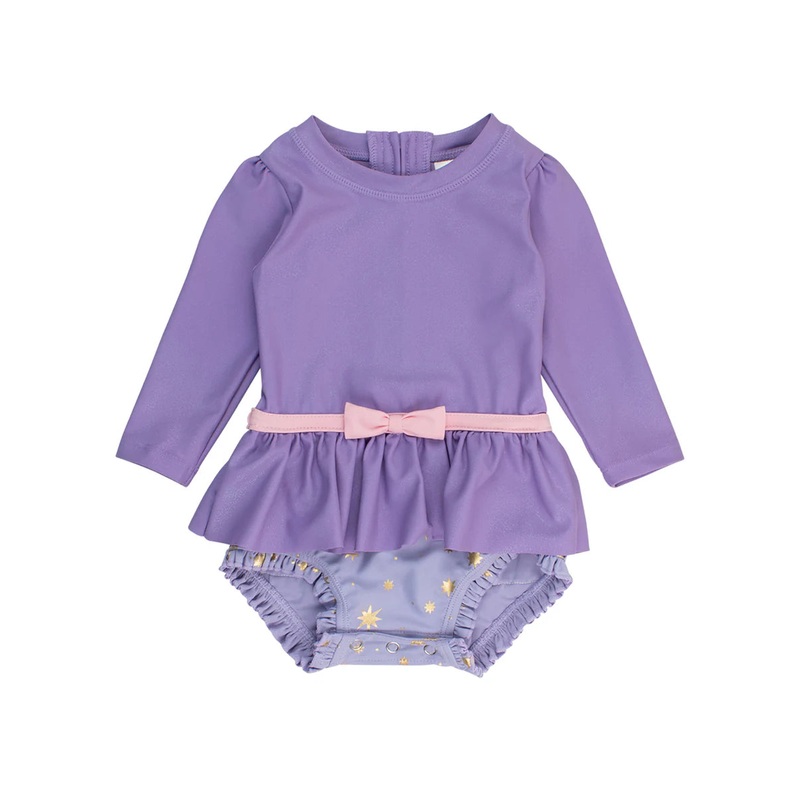 Tower Princess Long Sleeve Skirted One Piece