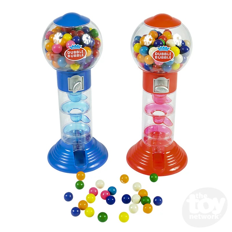 10.5" Spiral Fun Gumball Bank