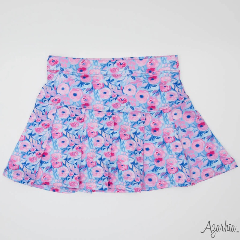 Azarhia Blooming Petals Tennis Skort