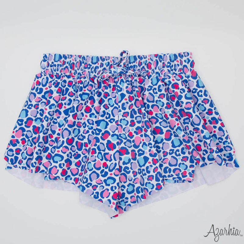Azarhia Butterfly Shorts - Leopard Chic