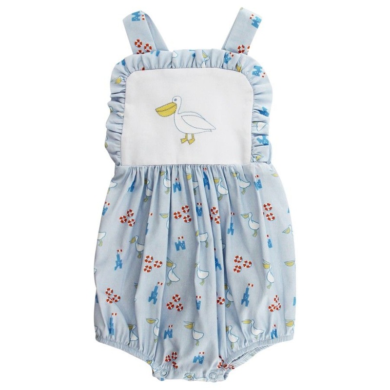 Bailey Boys Bubble Romper - Pelican Point