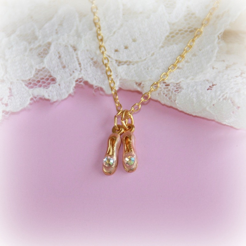 Ballet Slippers Necklace