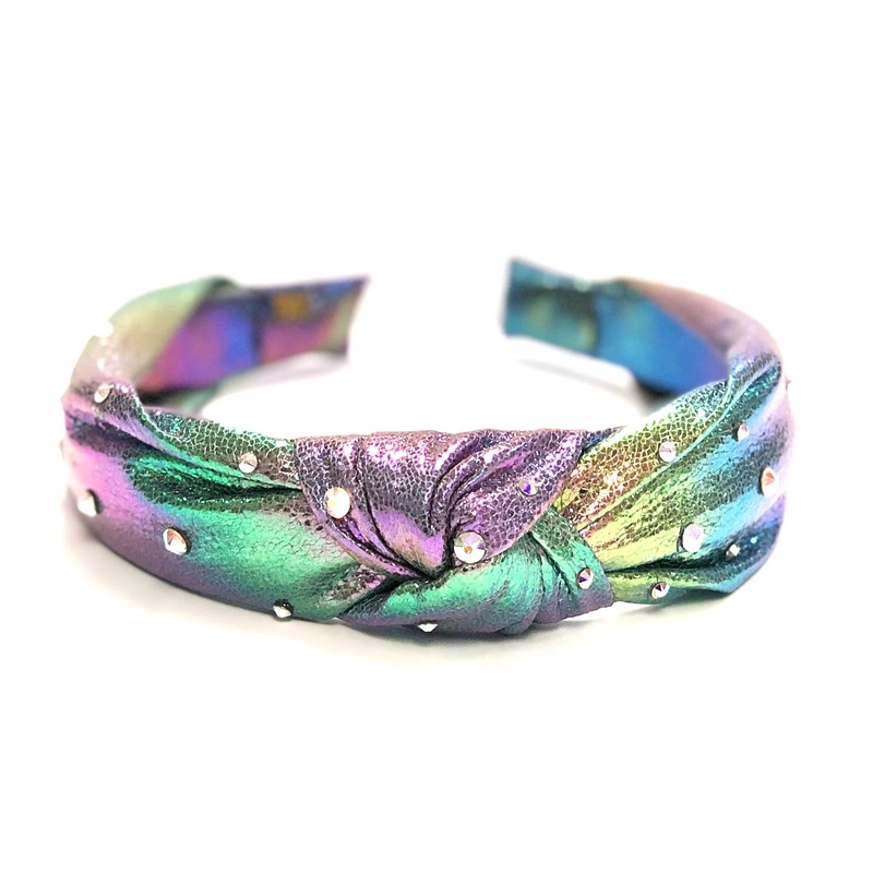 Bari Lynn Shimmer Crinkle Galaxy Headband