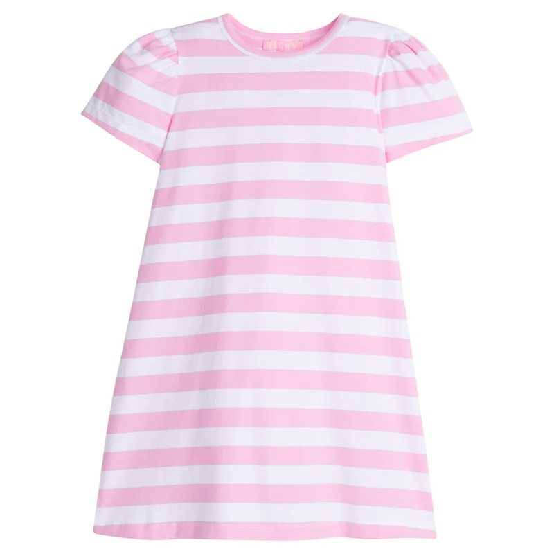 Bisby Everyday Dress- Pink Stripe