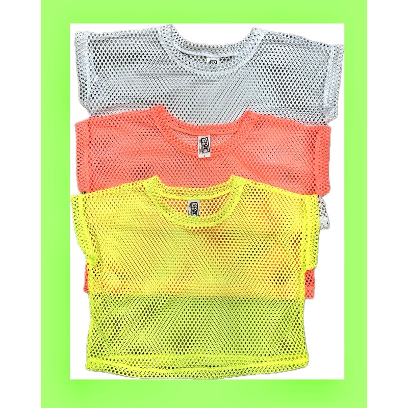 Erge Mesh Fishnet Top