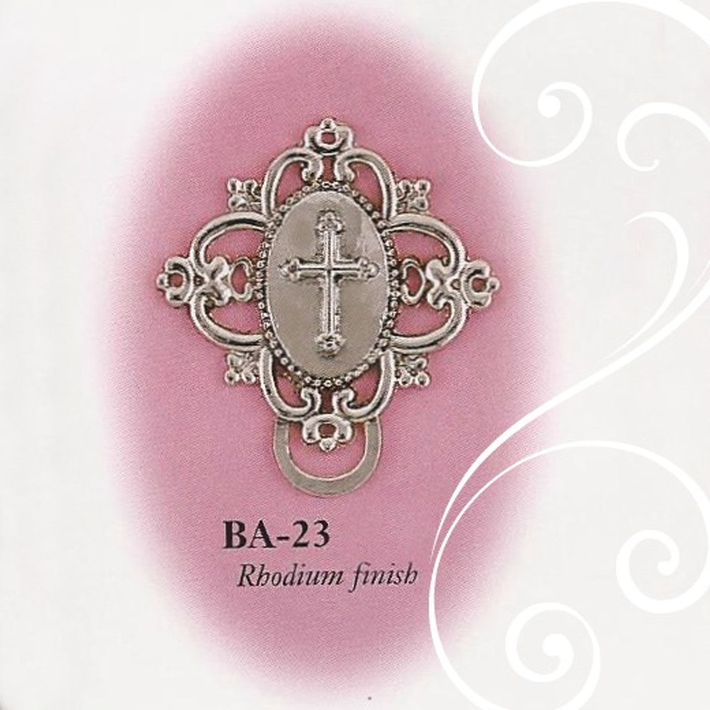 Fancy Cross Pacifier Holder