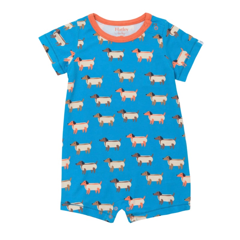 Hot Dogs Bamboo Romper
