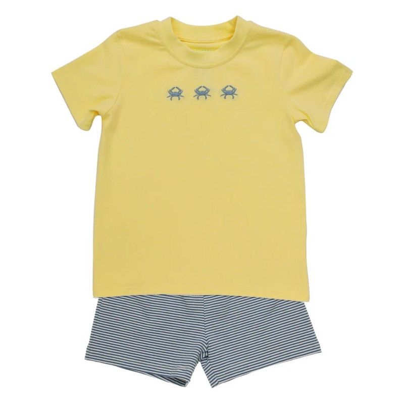 Itsy Bitsy Crab Short Set