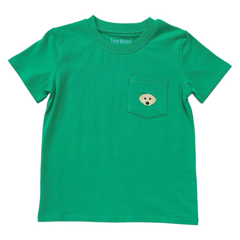 Itsy Bitsy Pocket Tee - Dog
