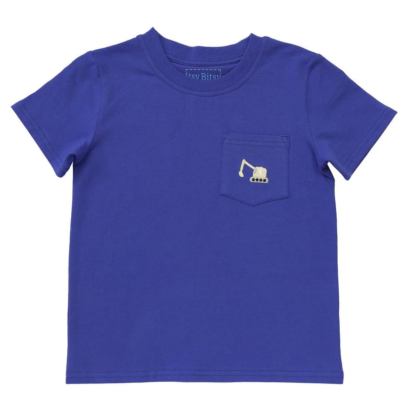 Itsy Bitsy Pocket Tee - Excavator