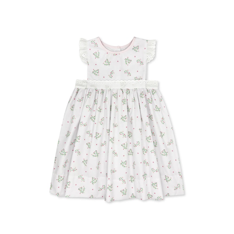 Lullaby Set Pinafore Dress - Love You Bunches, Peony