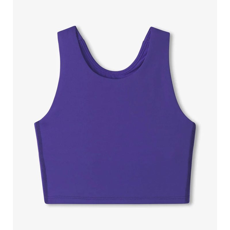 Purple Opulence Tank with Built in Bra