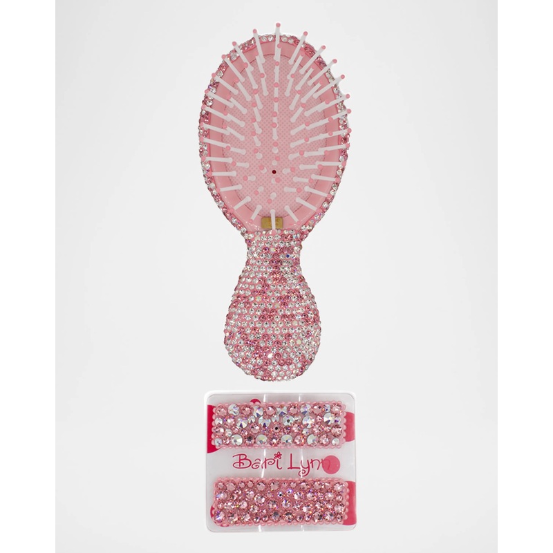 Small Crystal Hair Brush