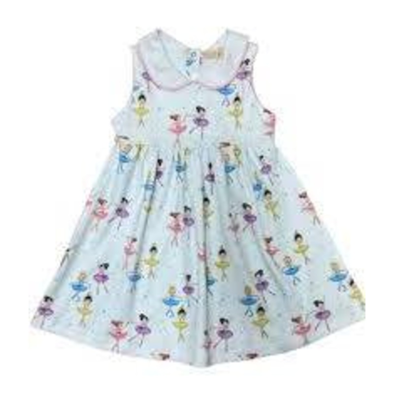 Baby Club Chic Prima Ballerina Dress w/ Round Collar