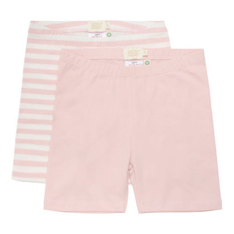 Creamie Pink Cotton Shorts