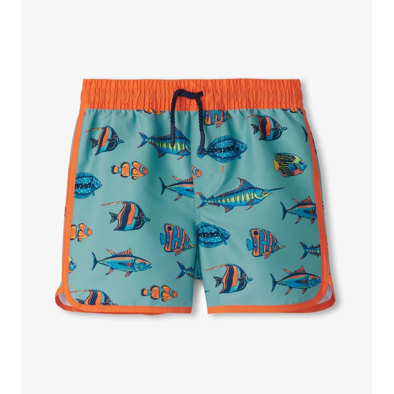 Hatley Tropical Fish Swim Trunks