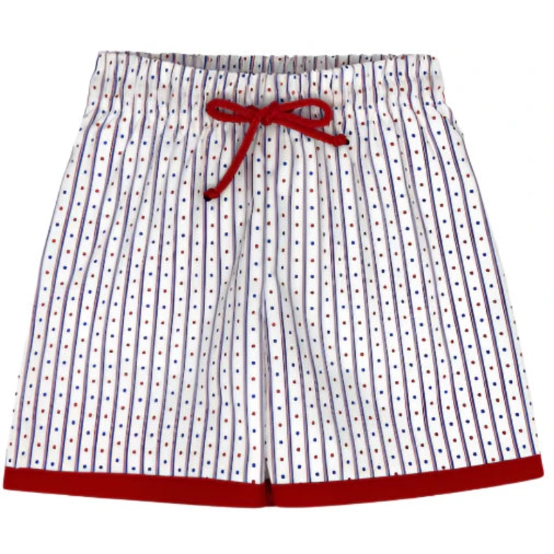 Lullaby Set Barnes Bathing Suit - All American, Relay Red