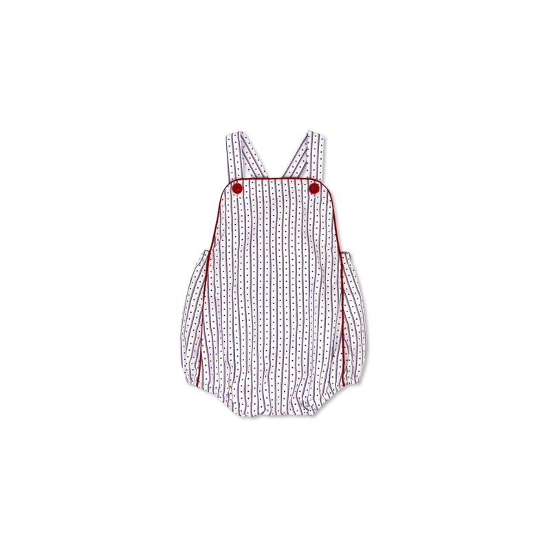 Lullaby Set Evan Sunsuit - All American, Relay Red