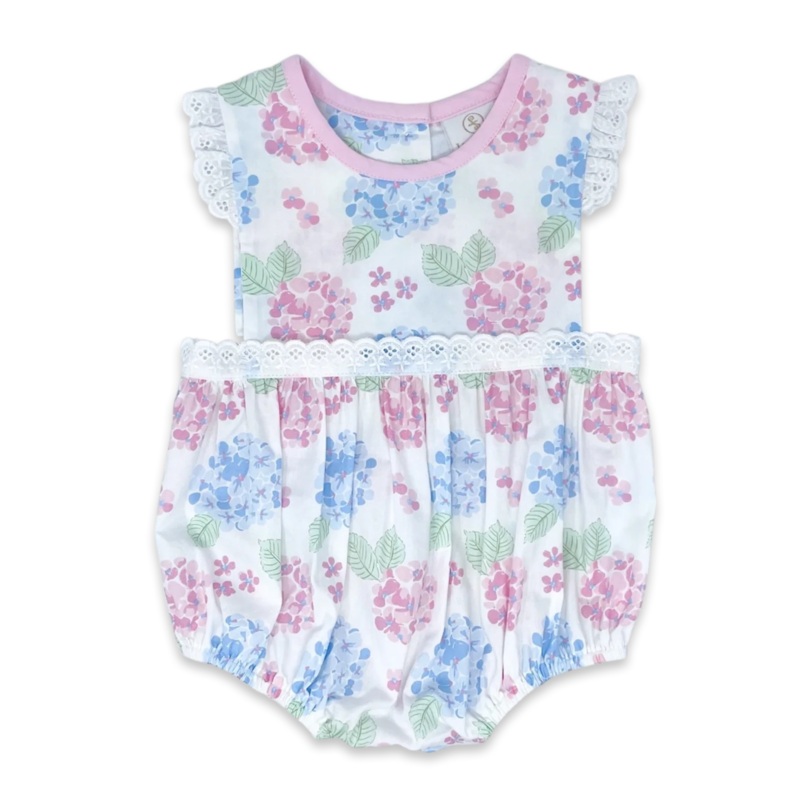 Lullaby Set Highlands Hydrangea Pinafore Bubble