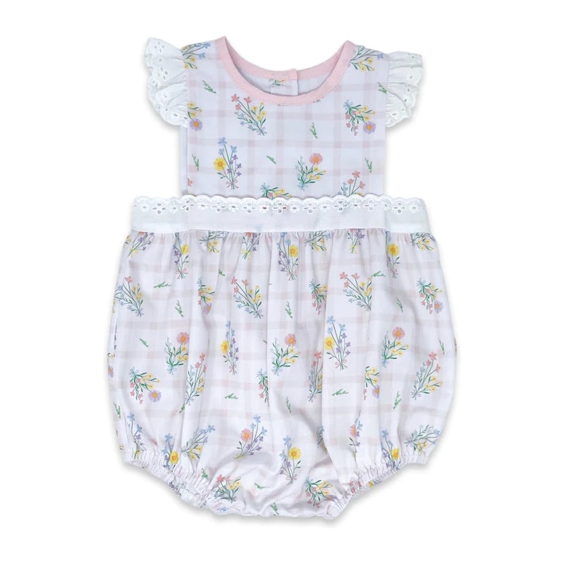 Lullaby Set Wilmington Wildflower Pinafore Bubble