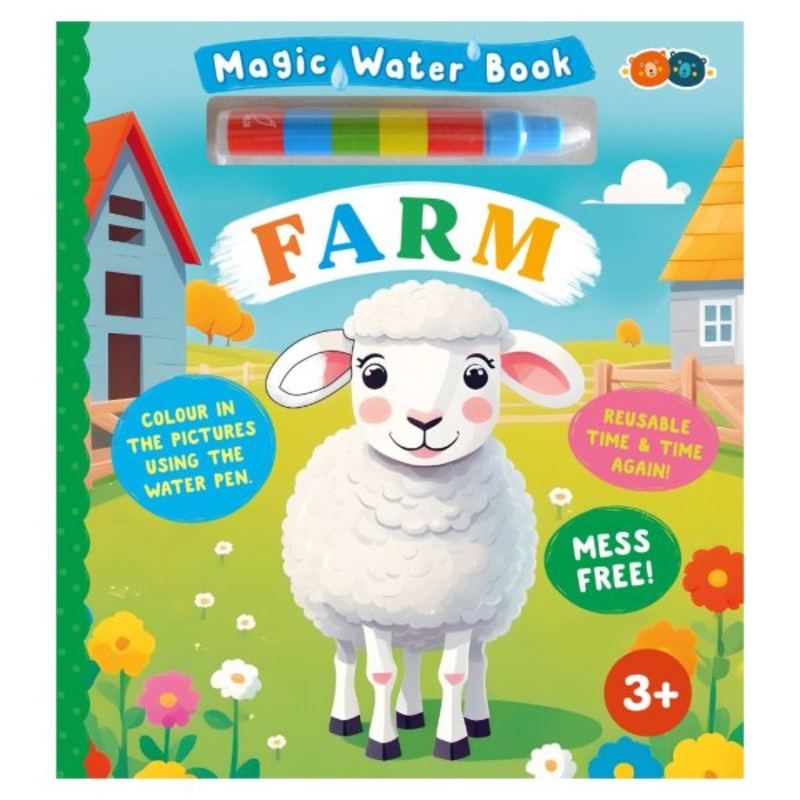 Magic Water Book - Farm