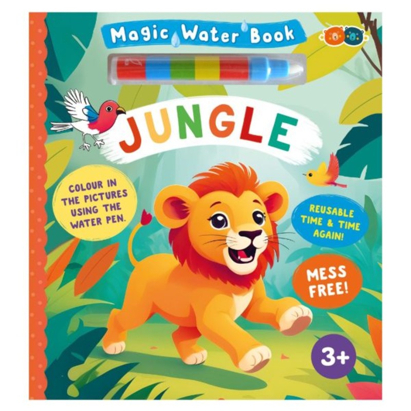 Magic Water Book - Jungle