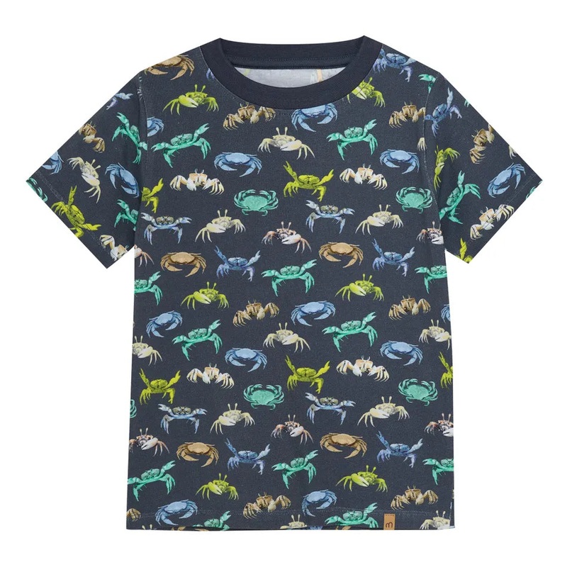 Minymo Crab Print T-shirt