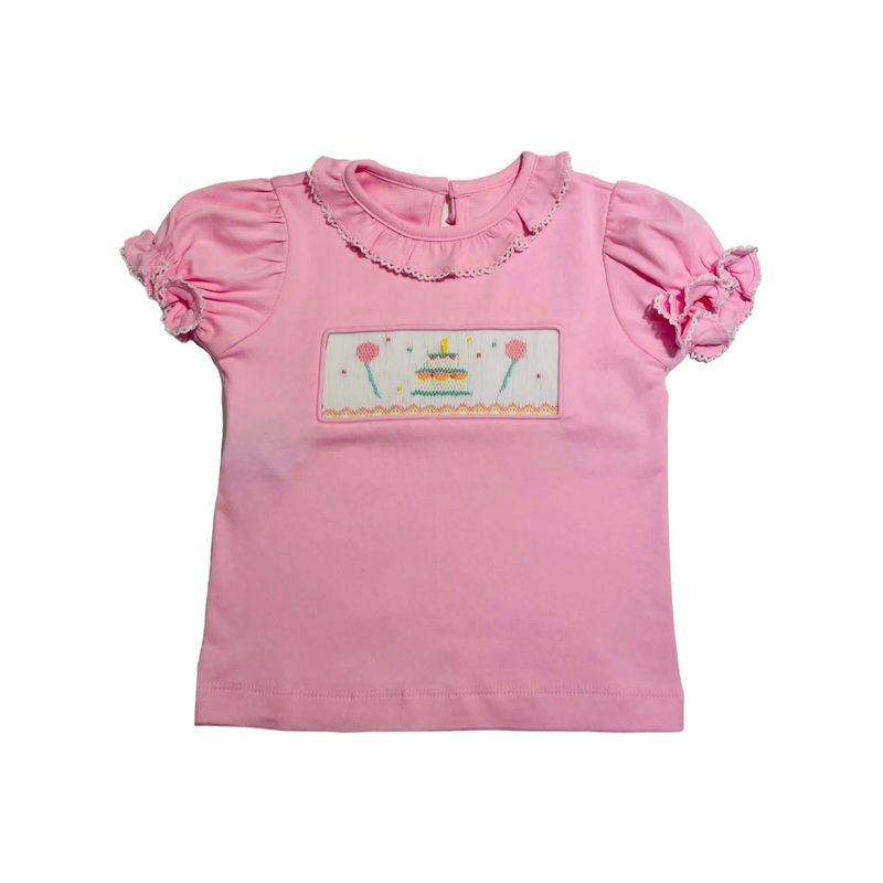 Remember Nguyen Smocked Bishop Birthday Tee