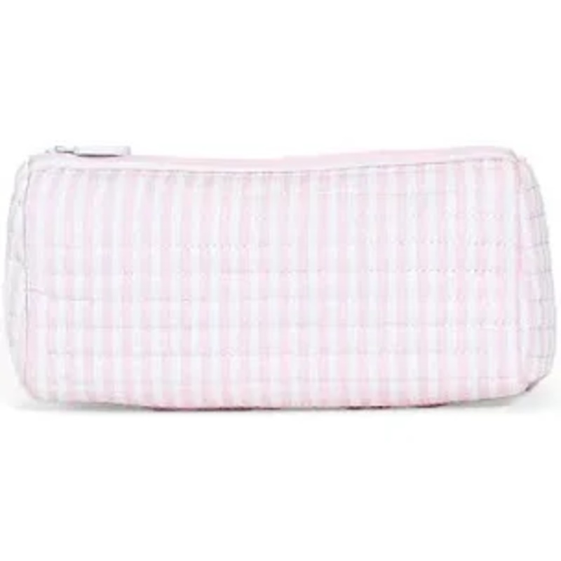 TRVL Quilted Pochette Bag- Pink Pimlico Stripe