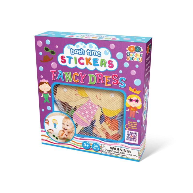 Weird and Wonderful Fancy Dress Bath Time Stickers