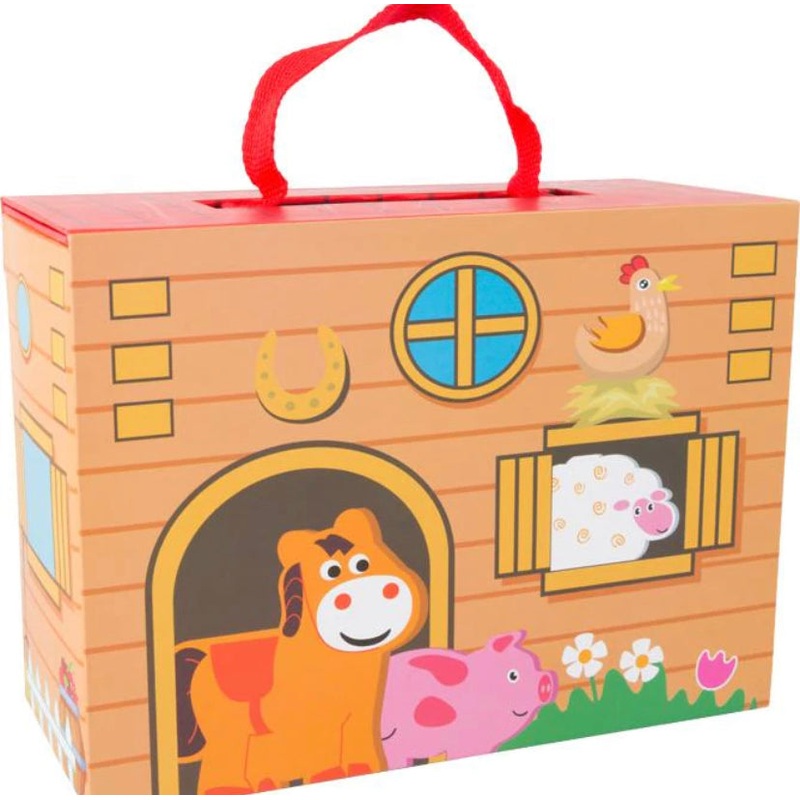 Wooden Farm Play Set