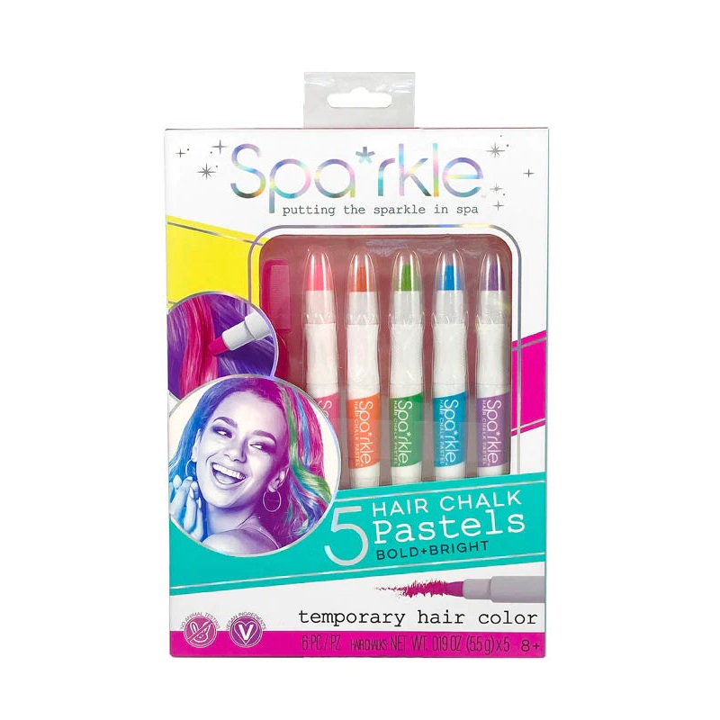 5Pk Magic Hair Chalk Pastels