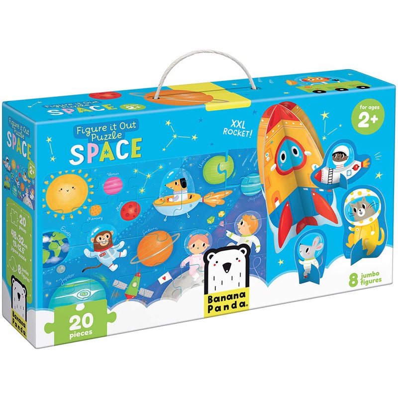 Banana Panda Figure it Out Space Puzzle