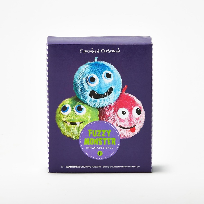 Fuzzy Monster Inflatable Ball