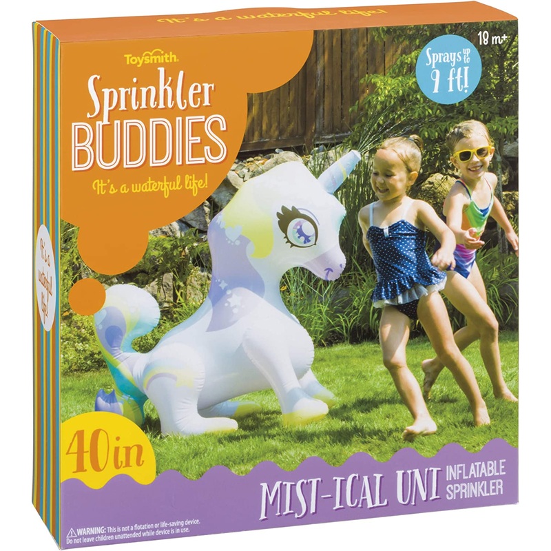 Inflatable Mist-Ical Unicorn Sprinkler Buddy