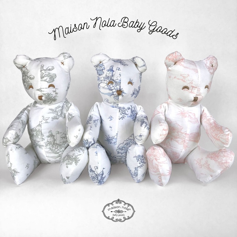 Maison NOLA Storyland Toile Keepsake Bear