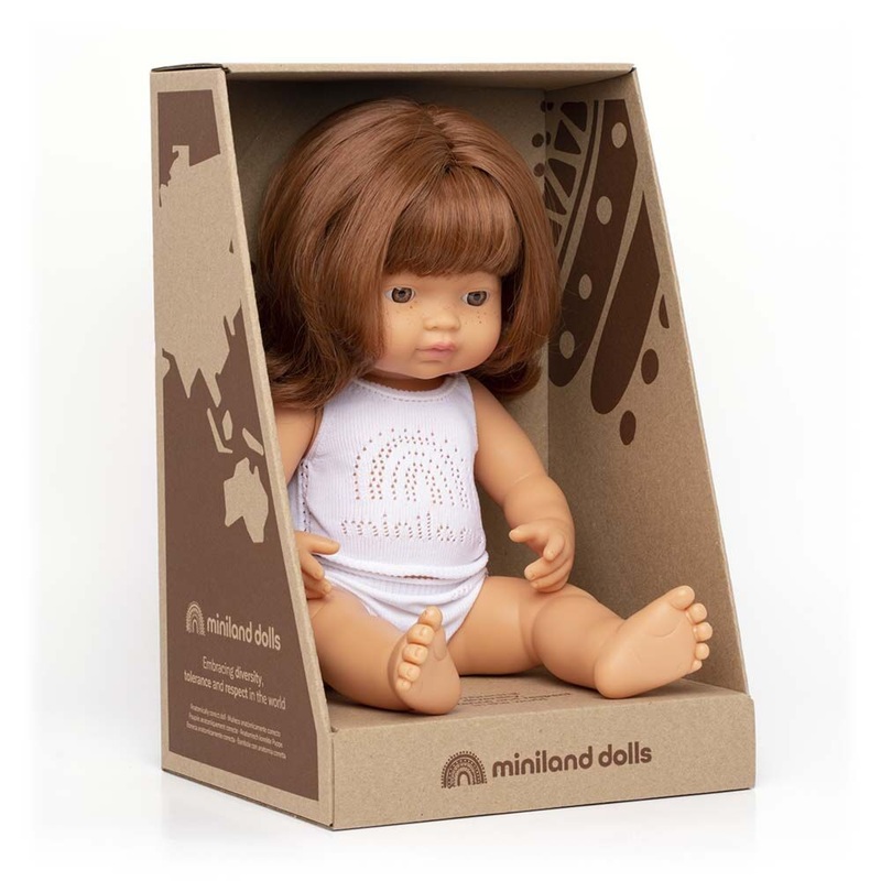 Miniland Red Headed Baby Doll